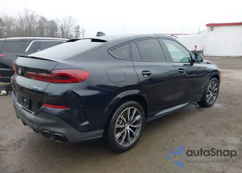 2022 BMW X6 xDrive40I z USA, uszkodzony, nr VIN 5UXCY6C08N9J78664